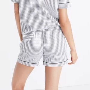 MADEWELL knit bedtime pajama cotton sleep shorts